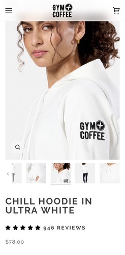 Gym coffee chill sweatshirt - gym,
