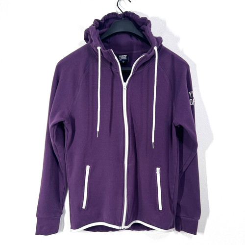 Gym coffee chill zip hoodie - coffee,