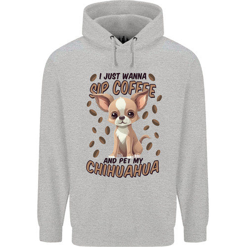 Sip coffee and - and, pet