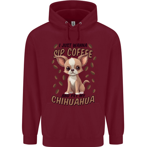 Sip coffee and pet - and,