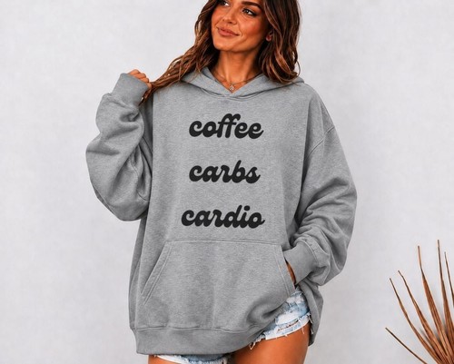 Coffee carbs cardio funny - coffee,