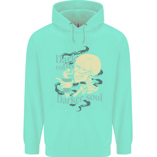 Dark coffee darker soul skull - dark,